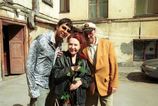 Иван, Нина и Андрей Ургант