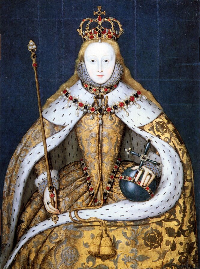 Елизавета I, c.1600