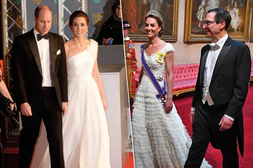 Герцогиня в белом: шесть лучших платьев Кейт Миддлтон