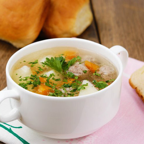 Рецепт классического супа с фрикадельками
