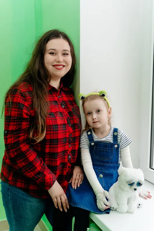 Диана Шаяхметова с дочерью Василисой