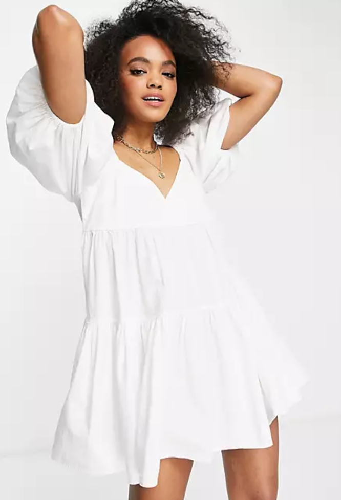 Платье Asos Как выбрать белое платье из хлопка и где купить платье на лето: фото, описание белых платьев
