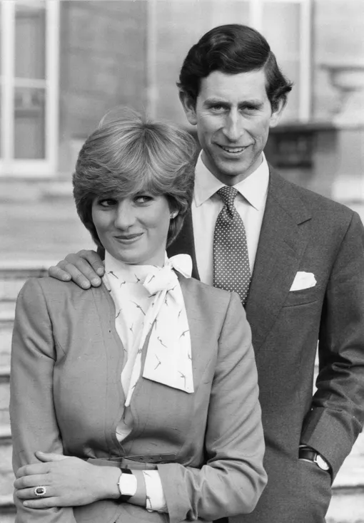Официальные фото принца Чарльза и Дианы по случаю помолвки