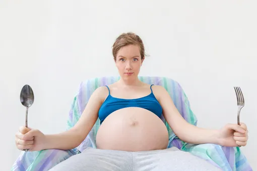 Одно из правил при беременности – не есть за двоих
