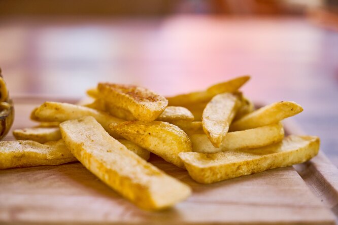 Рецепт картошки фри в кастрюле Рецепт картошки фри в кастрюле