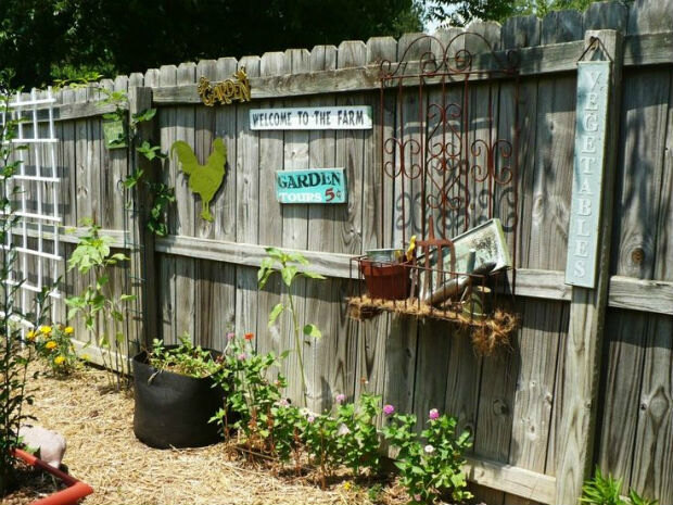 Забор на дачу своими руками: как украсить дачную ограду, идеи с фото