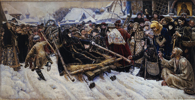 «Боярыня Морозова», Василий Суриков. 1884—1887