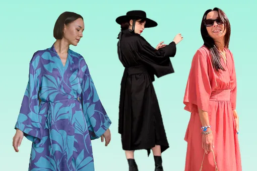 Будет жарко: 5 платьев-кимоно для летнего уикенда
