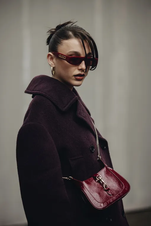 Эмма Чемберлен, неделя моды в Милане осень-зима 2024/2025