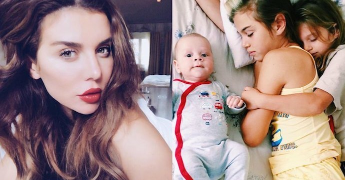 Анна седокова с кем сейчас встречается Анна Седокова показала трогательное фото с тремя детьми