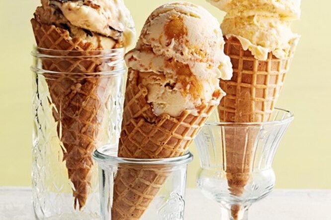 Сливочное мороженое с добавками