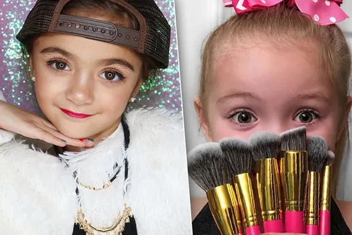 Мимими: дети-блогеры показывают модный макияж