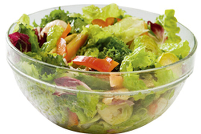 Как уменьшить калорийность салатов