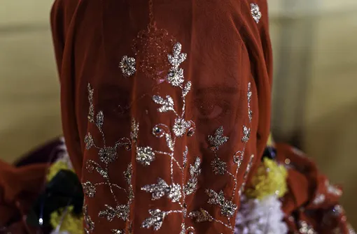 фото невеста в день свадьбы в индии