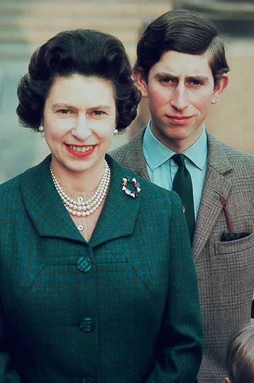 Принц Чарльз и Елизавета II