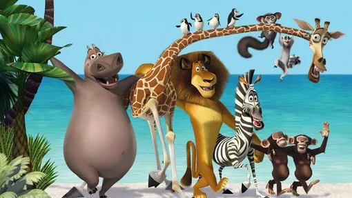 Мадагаскар (Madagascar), лучшие полнометражные мультфильмы для детей