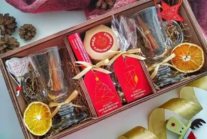 Подарочный набор для глинтвейна со специями и мёдом, Mister Gift