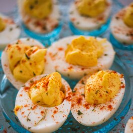 Классический рецепт фаршированных яиц