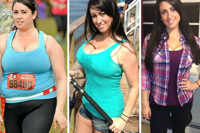 Просто герои! Фотографии мужчин и женщин, до и после похудения на 40, 50, 70 кг
