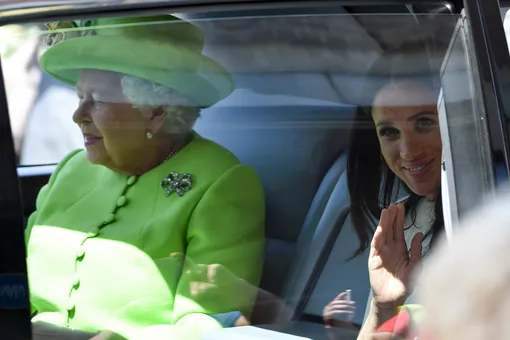 видео, королевский протокол, Великобритания, Елизавета II, королева, Меган Маркл, принц Гарри, герцогиня