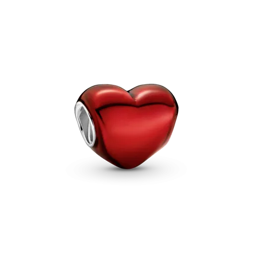 Шарм Moments «Алое сердце», Pandora, 2790 руб