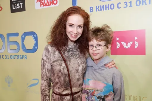 Анна Большова с сыном Даниилом