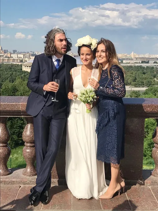 Сати Спивакова на свадьбе дочери Татьяны