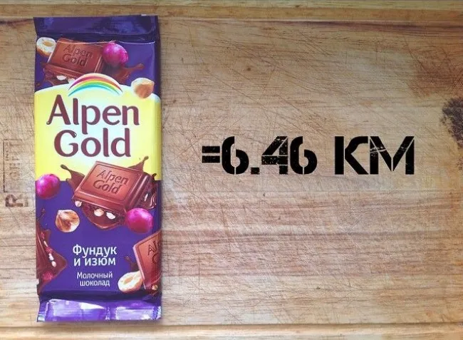 15. Шоколадка Alpen Gold с орехами и изюмом