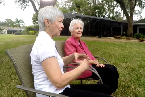 Подруги, разлученные во время Второй мировой, нашли друг друга спустя 82 года