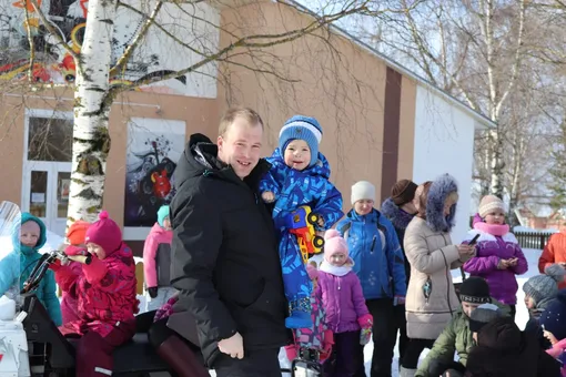 Андрей Богданов с сыном Сашей до аварии
