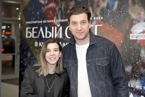 Александр Устюгов с дочерью от Янины Соколовской