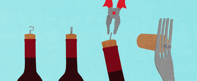 Как открыть пробку от вина без штопора с помощью самореза