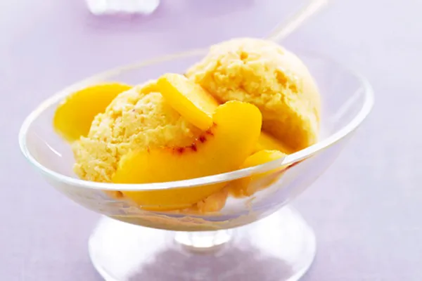 Персиковый лед с йогуртом