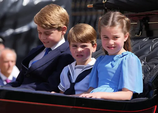 Принц Джордж, принцесса Шарлотта и принц Луи