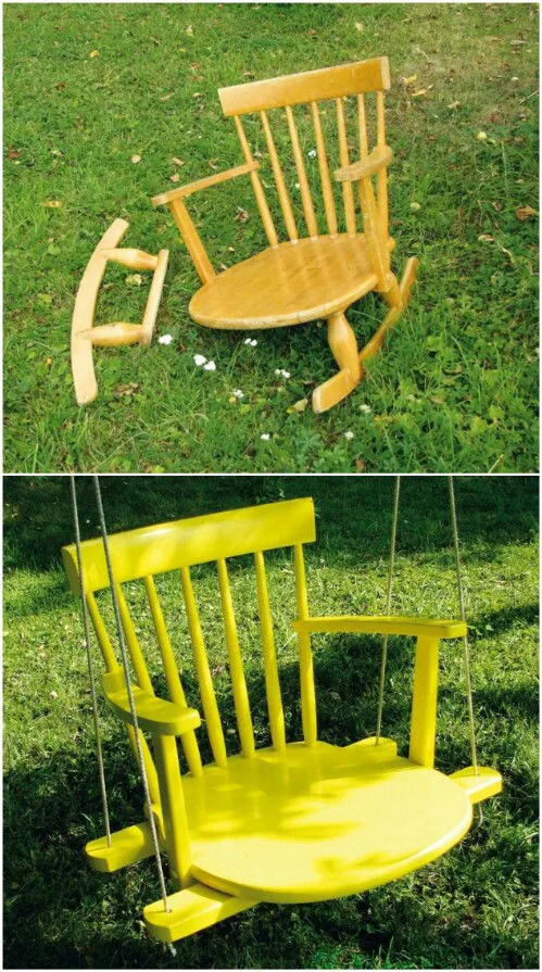 Старый стул: новая жизнь. Что сделать из стула для дачи и садового участка: идеи с фото и описанием