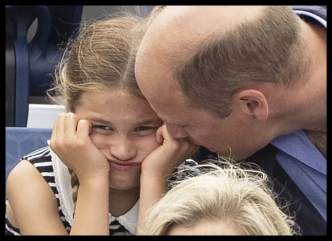 Принц Уильям и принцесса Шарлотта на Играх Содружества в Бирмингеме 2 августа 2022 года