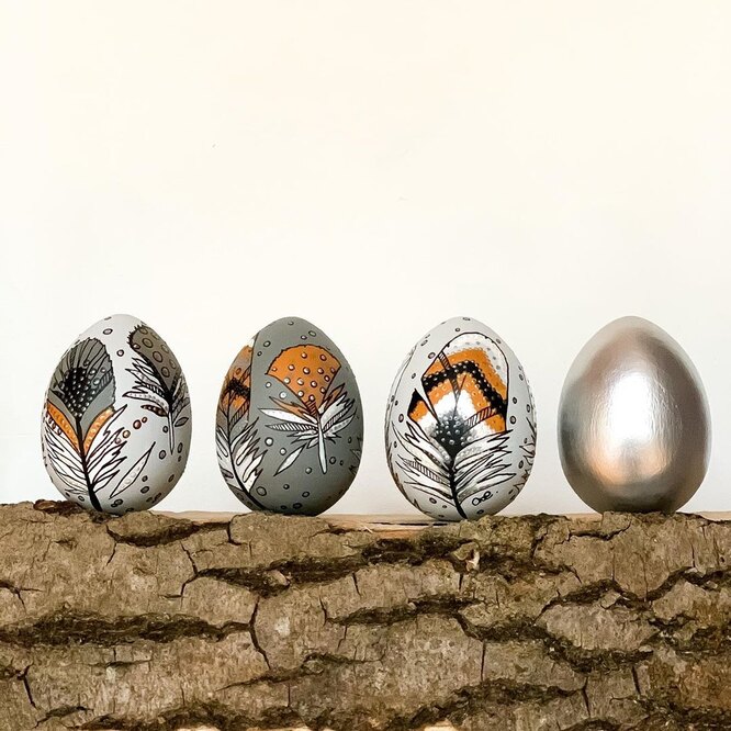 Как покрасить яйца к Пасхе необычно: 5 рецептов с фото и описанием