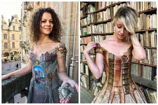 Французский дизайнер создает самые необычные платья, от которых взгляд не оторвать