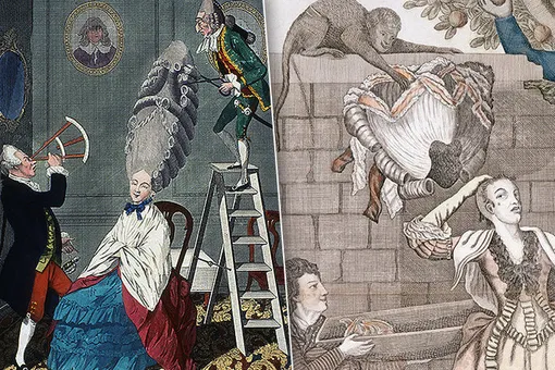 Привет из прошлого: странные, но модные причёски XVIII века