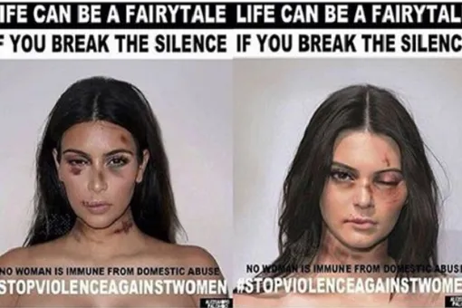 Ким Кардашьян, Анджелина Джоли и Мадонна выступили против домашнего насилия