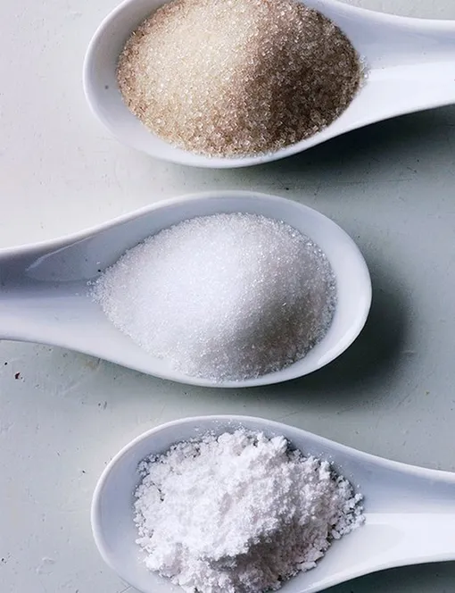 соль, сахар и сода