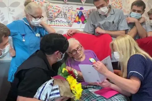 «Надежда есть всегда»: женщина, победившая коронавирус, отпраздновала 105-летие