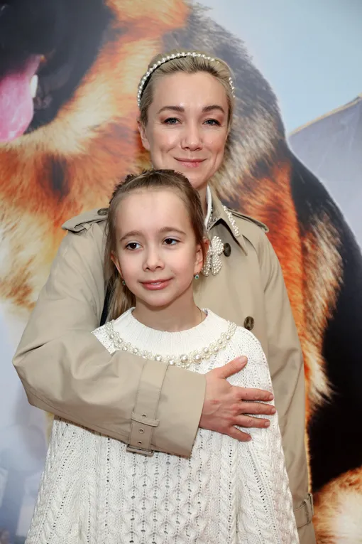 Дарья Мороз с дочерью