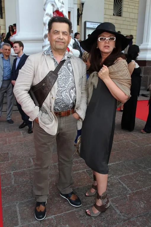 Николай Расторгуев с женой