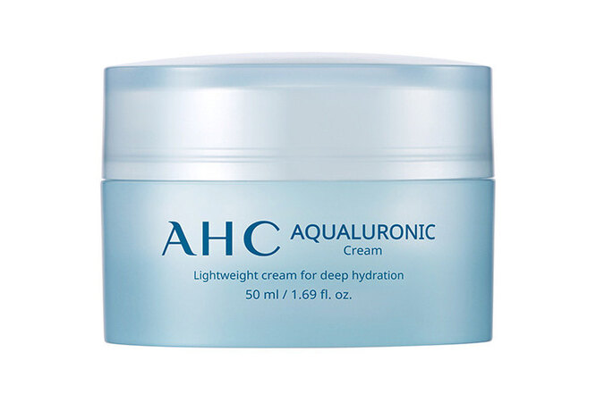Легкий крем для глубокого увлажнения Aqualuronic Cream, AHC