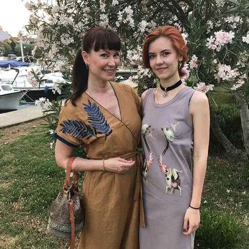 Нонна Гришаева с дочерью