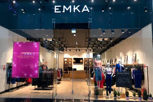 Первый магазин EMKA в сети ТЦ «Мега»