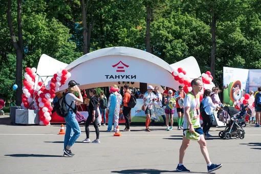 «Тануки» поддержит бегунов на Абсолют Московский марафон