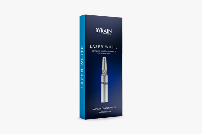 Ампульный концентрат Laser White «Лазерное отбеливание», Byrain