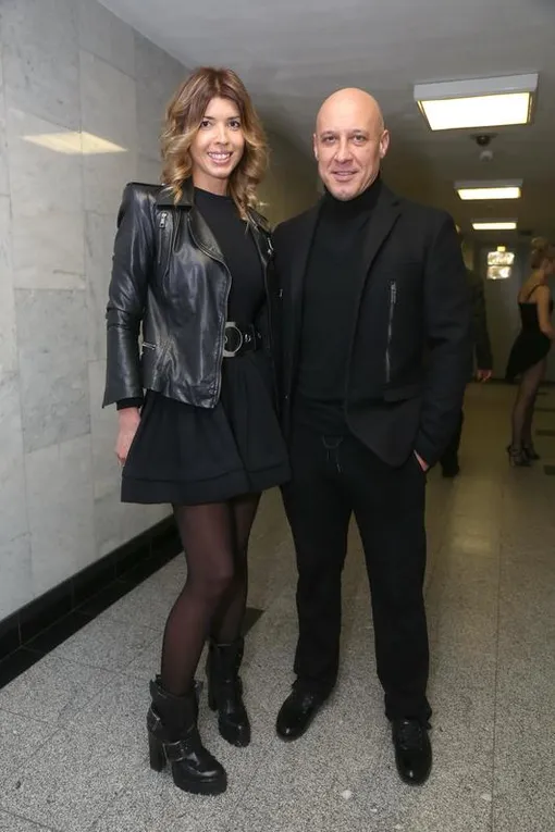 Денис Майданов с женой